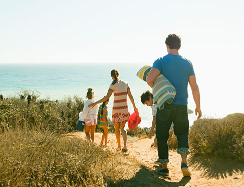 Go beachcombing