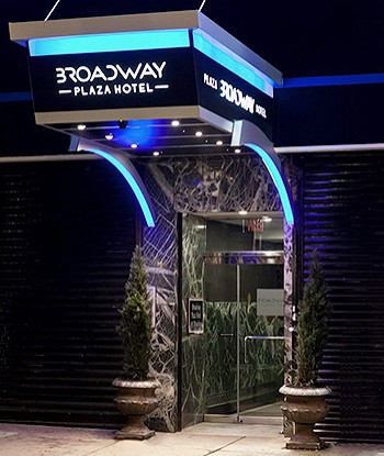Welcome to the Broadway Plaza Hotel