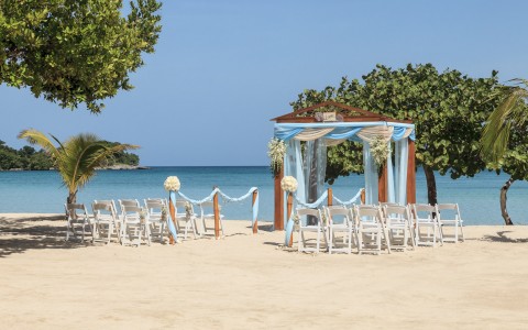 Beach Wedding at Couples Negril Beach Wedding at Couples Negril