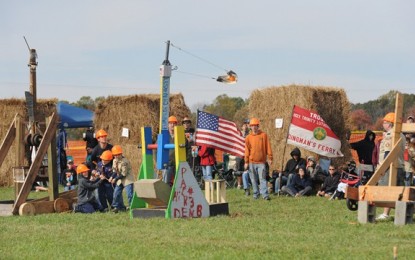 Pocono pumpkin toss