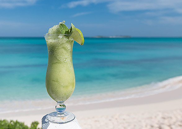 Blue Sail & Blue Caviar Beach Service Inset