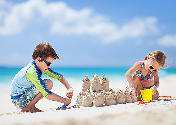 Sandcastle-Making and Beach Combing Inset