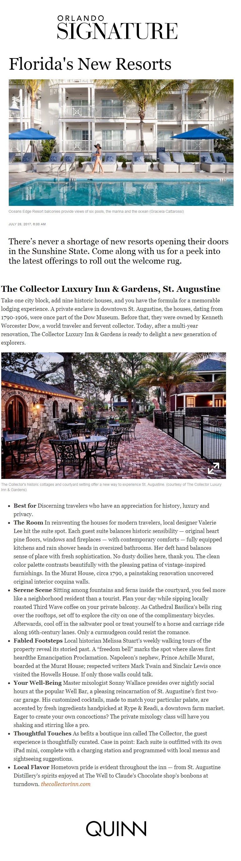 downtown st augustine hotels